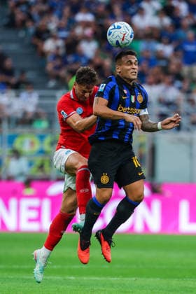 SOCCER - Serie A - Inter - FC Internazionale vs. SSC Napoli Photo by IPA ABACAPRESS.COM88159599 - Lautaro Martinez of FC Internazionale in action during the Serie A Enilive 2026 27 soccer match between FC Internazionale and SSC Napoli Milan Italy  Copyright: xIPAxSport ABACAx