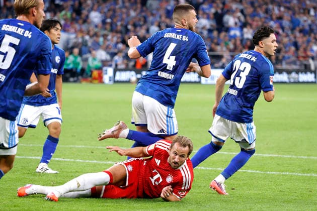 KANE Harry Team FC Bayern Muenchen DFL Fussball Bundesliga Saison 2026 - 2027 BL Spiel FC Schalke 04 _ FC Bayern Muenchen 0 : 0 Gelsenkirchen am 05. 09. 2026 DFL REGULATIONS PROHIBIT ANY USE OF PHOTOGRAPHS as IMAGE SEQUENCES and or QUASI-VIDEO *** KANE Harry, FC Bayern Munich, DFL Soccer Bundesliga, 2026–2027 Season, Bundesliga Match: FC Schalke 04 vs. FC Bayern Munich, 0–0, Gelsenkirchen, September 5, 2026. DFL regulations prohibit any use of photographs as IMAGE SEQUENCES and or QUASI-VIDEO Copyright: xLacixPerenyix