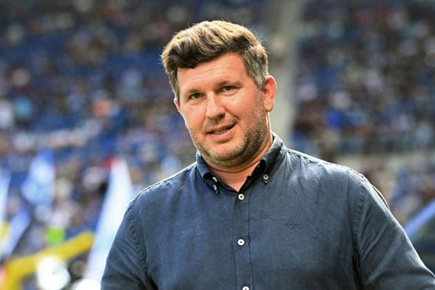 Andreas SCHICKER (Sportvorstand Hoffenheim), Einzelbild,angeschnittenes Einzelmotiv,Portraet,Portrait,Porträt. Fussball 1. Bundesliga Saison 2026 2027, 2.Spieltag, Spieltag02,, TSG 1899 Hoffenheim - Borussia Dortmund 2-3 am 05.09.2026 , SNP ARENA *** Andreas SCHICKER, Sporting Director of Hoffenheim, single image, cropped shot, portrait, soccer, Bundesliga Season 2026–2027, Matchday 2, Matchday 02, TSG 1899 Hoffenheim vs. Borussia Dortmund 2–3 on September 5, 2026, SNP ARENA