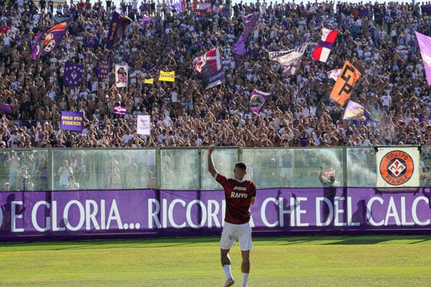 SOCCER - Serie A - ACF Fiorentina vs. Torino FC Photo by IPA ABACAPRESS.COM88170692 - Biraghi (No. 3, Torino) at the end of the Serie A soccer match between ACF Fiorentina and Torino FC at Stadio Artemio Franchi, Florence, Italy Florence Italy  Copyright: xIPAxSport ABACAx