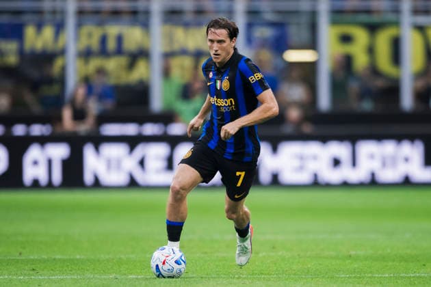 FC Internazionale v SSC Napoli - Serie A Piotr Zielinski of FC Internazionale in action during the Serie A football match between FC Internazionale and SSC Napoli. Milan Italy Copyright: xNicolòxCampox