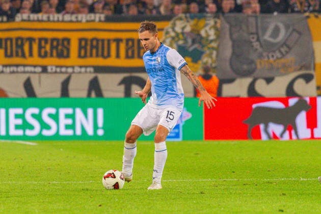 Deutschland: 2.Bundesliga, Saison 2026 2027, 05.09.2026, 4. Spieltag, SG Dynamo Dresden vs VfL Bochum, Rudolf-Harbig-Stadion : Michael Steinwender (VfL Bochum, 15) am Ball *** Germany 2. Bundesliga, 2026–2027 Season, September 5, 2026, Matchday 4, SG Dynamo Dresden vs. VfL Bochum, Rudolf Harbig Stadium, Michael Steinwender (VfL Bochum), 15 on the ball Copyright: xMichellexLukax