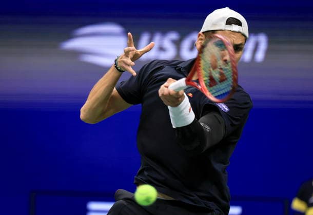 US Open tennis tournament - Day 7 Alejandro Tabilo of Chile in action against Alexander Zverev of Germany during the Men s Singles third round of the US Open Tennis Championships in Flushing Meadows, New York, USA, 05 September 2026. FLUSHING MEADOWS NEW YORK United States  Copyright: xCRISTOBALxHERRERA-ULASHKEVICHx