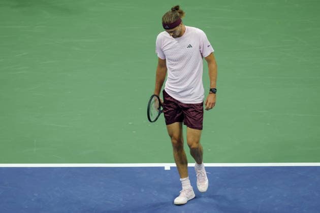 US Open tennis tournament - Day 7 Alexander Zverev of Germany in a match against Alejandro Tabilo of Chile during the Men™s Singles third round of the US Open Tennis Championships in Flushing Meadows, New York, USA, 05 September 2026. FLUSHING MEADOWS NEW YORK United States  Copyright: xBRIANxHIRSCHFELDx