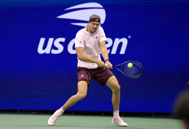 US Open tennis tournament - Day 7 Alexander Zverev of Germany in action against Alejandro Tabilo of Chile during the Men s Singles third round of the US Open Tennis Championships in Flushing Meadows, New York, USA, 05 September 2026. FLUSHING MEADOWS NEW YORK United States  Copyright: xCRISTOBALxHERRERA-ULASHKEVICHx