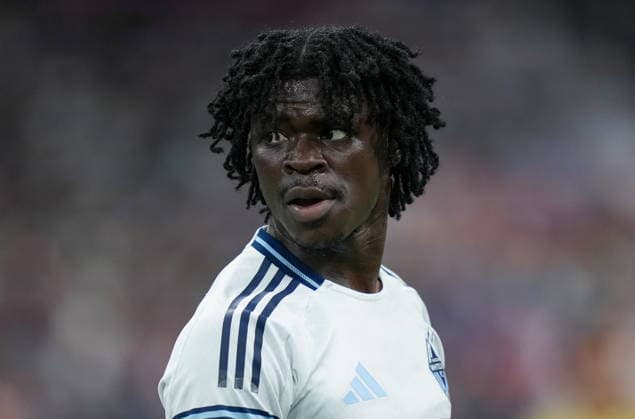September 5, 2026, Vancouver, Bc, CANADA: Vancouver Whitecaps Emmanuel Sabbi looks on during the second half of an MLS, Fussball Herren, USA soccer match against St. Louis City, in Vancouver, on Saturday, Sept. 5, 2026. Canada News - September 5, 2026 - ZUMAc35_ 20260905_zaf_c35_130 Copyright: xDarrylxDyckx
