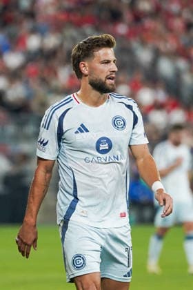 Toronto FC v Chicago Fire FC - MLS, Fussball Herren, USA Philip Zinckernagel 11 of Chicago Fire FC looks on during the Major League Soccer Match between Toronto FC and Chicago Fire FC at BMO Field Stadium. on September 5, 2026 in Toronto, Canada. (Photo by Leonardo Ramirez Eyepix Group) Copyright: xLeonardoxRamirezx xEyepixxGroupx LR05092026-08718