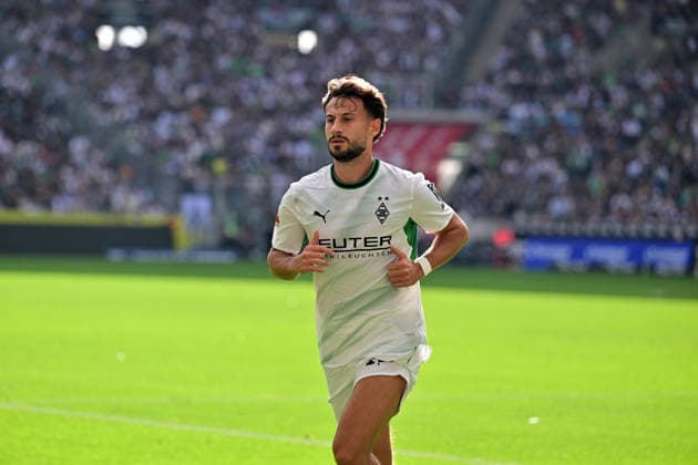 05.09.2026; Moenchengladbach; Fussball, Herren, Saison 2026 2027, Borussia Moenchengladbach vs. SV Elversberg Nicolas Kuehn (Gladbach) DFL regulations prohibit any use of photographs as image sequences and or quasi-video. ista-Borussia-Park Nordrhein-Westfalen Deutschland *** September 5, 2026, Mönchengladbach, Soccer, Men s, 2026–2027 Season, Borussia Mönchengladbach vs. SV Elversberg, Nicolas Kuehn, Gladbach. DFL regulations prohibit any use of photographs as image sequences and or quasi-video footage at Borussia Park, North Rhine-Westphalia, Germany