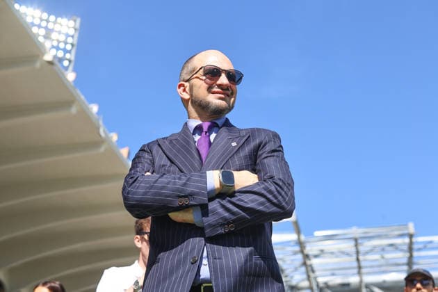 ACF Fiorentina v Torino FC - Serie A 2026 27 Joseph Commisso, president of ACF Fiorentina, attends the Italian Serie A football match between ACF Fiorentina and Torino F.C. at the Artemio Franchi stadium in Florence, Italy, on September 5, 2026. Firenze FI Italy  Copyright: xPaoloxGiulianix originalFilename:giuliani-acffiore260905_npePx.jpg