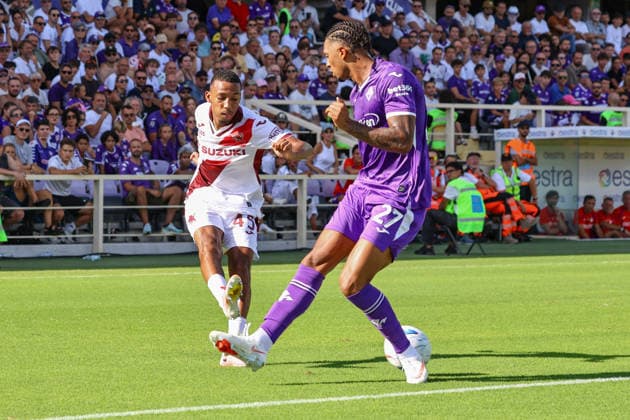 ACF Fiorentina v Torino FC - Serie A 2026 27 Benghali in action during the Italian Serie A football match between ACF Fiorentina and Torino F.C. at the Artemio-Franchi stadium in Florence, Italy, on September 5, 2026. Firenze FI Italy  Copyright: xPaoloxGiulianix originalFilename:giuliani-acffiore260905_npSBQ.jpg