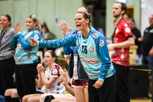 Handball I Frauen I Saison 2026 2027 I Regionalliga Nord I 2. Spieltag I SV Henstedt-Ulzburg - HL Buchholz 08 -Rosengarten II I 05.09.2026 Ariella Witthöft (16, HL Buchholz 08-Rosengarten II) Henstedt-Ulzburg Schulzentrum Maurepassstr. Schleswig-Holstein Deutschland Copyright: xLobeca RalfxHomburgx