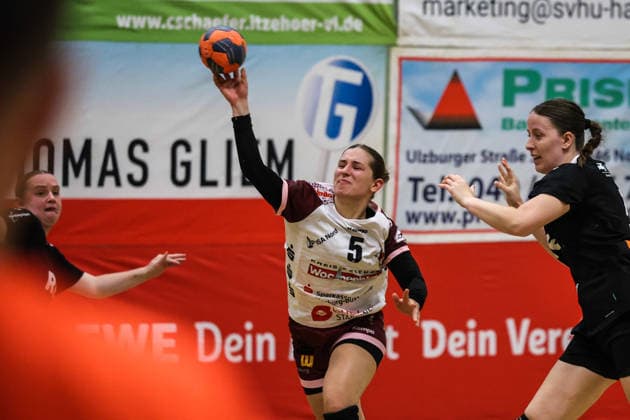 Handball I Frauen I Saison 2026 2027 I Regionalliga Nord I 2. Spieltag I SV Henstedt-Ulzburg - HL Buchholz 08 -Rosengarten II I 05.09.2026 Antonia Grössl (5, HL Buchholz 08-Rosengarten II) Henstedt-Ulzburg Schulzentrum Maurepassstr. Schleswig-Holstein Deutschland Copyright: xLobeca RalfxHomburgx