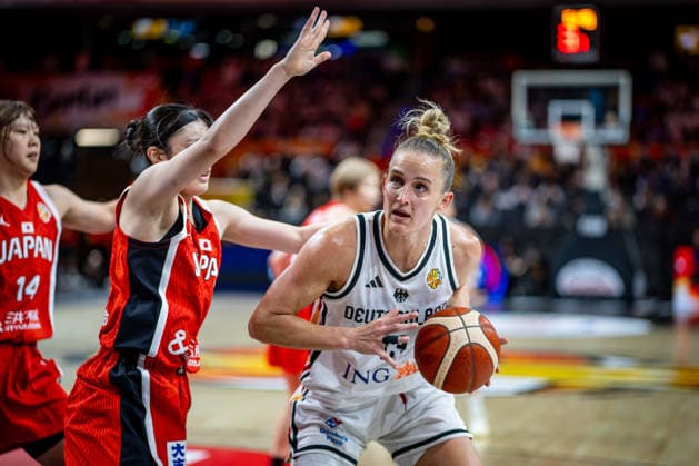 Basketball Berlin 05.09.2026 FIBA Women™s Basketball World Cup Germany 2026 Vorrunde Gruppe Deutschland (GER) - Japan (JPN) Leonie Fiebich (Deutschland, No.13)