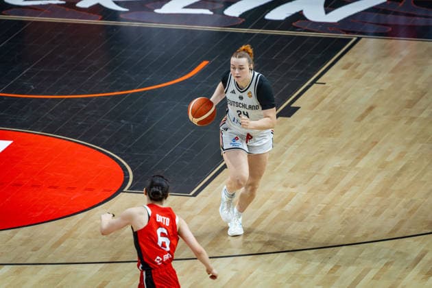 Basketball Berlin 05.09.2026 FIBA Women™s Basketball World Cup Germany 2026 Vorrunde Gruppe Deutschland (GER) - Japan (JPN) Lina Sontag (Deutschland, No.24)
