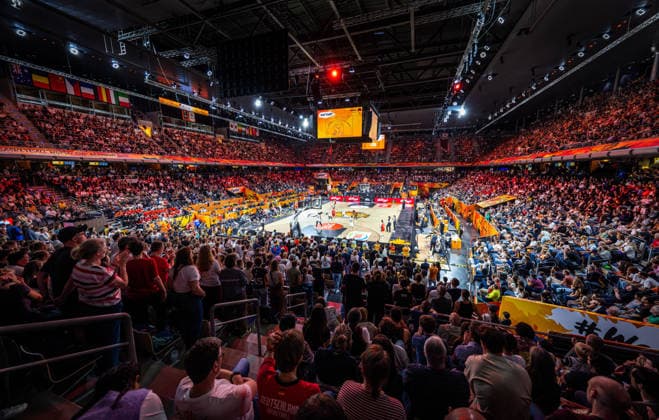 Basketball Berlin 05.09.2026 FIBA Women™s Basketball World Cup Germany 2026 Vorrunde Gruppe Deutschland (GER) - Japan (JPN) Max Schmeling Halle Max-Schmeling-Halle Sportstätte