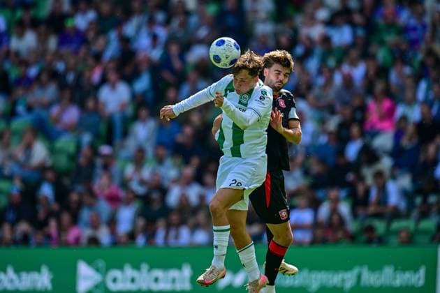 GRONINGEN , 06-09Ã2026 , Stadium Euroborg , season 2026 2027 , Dutch Eredivisie football , match between FC Groningen and FC Twente , picture shows Groningen player Thom van Bergen Groningen - Twente  x206571176x Copyright: