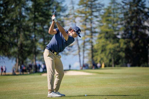 European Masters Golf Tournament in Crans-Montana Austria s Maximilian Steinlechner competes during the fourth and final round of the Omega European Masters golf tournament in Crans-Montana, Switzerland, 06 September 2026. CRANS-MONTANA Wallis SWITZERLAND  Copyright: xVALENTINxFLAURAUDx