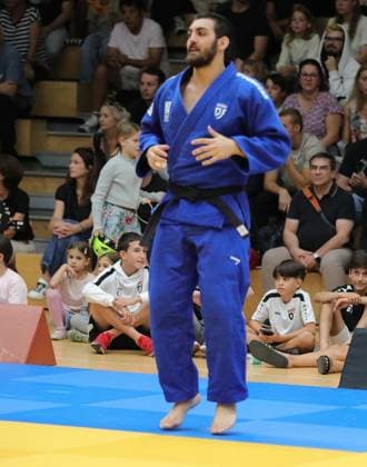 05.09.2026 xhpx Offenbach am Main 1. Judo Bundesliga 1 JC Samurai Offenbach gegen JSV Speyer Kampf zwischen Nikoloz Zaalishvili (Samurai) gegen Viktor Driller (Speyer) Bild zeigt Nikoloz Zaalishvili (Samurai) *** September 5, 2026 xhpx Offenbach am Main 1st Judo Bundesliga 1 JC Samurai Offenbach vs. JSV Speyer Match between Nikoloz Zaalishvili (Samurai) and Viktor Driller (Speyer) The photo shows Nikoloz Zaalishvili (Samurai)
