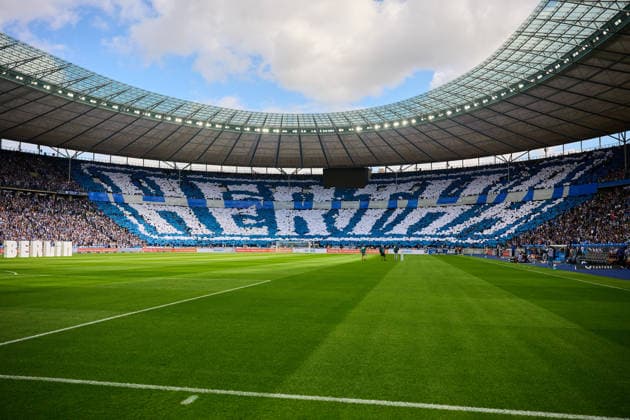 Hertha BSC Berlin, Stimmungsbild Olympiastadion Berlin, GER, Hertha BSC vs. 1. FC Magdeburg, 2. Bundesliga, Saison 2026 2027, 04. Spieltag, 06.09.2026 (DFL REGULATIONS PROHIBIT ANY USE OF PHOTOGRAPHS AS IMAGE SEQUENCES AND OR QUASI - VIDEO). GER, Hertha BSC vs. 1. FC Magdeburg, 2. Bundesliga, Saison 2026 2027, 04. Spieltag, 06.09.2026 Berlin *** Hertha BSC Berlin, Scene from the Olympic Stadium in Berlin, GER, Hertha BSC vs. 1 FC Magdeburg, 2. Bundesliga, 2026–2027 season, Matchday 4, September 6, 2026 DFL regulations prohibit any use of photographs as image sequences and or quasi-video GER, Hertha BSC vs. 1 FC Magdeburg, 2. Bundesliga, 2026–2027 season, Matchday 4, September 6, 2026, Berlin Copyright: xEibner-Pressefotox xClaudiusxRauchx EP_CRH