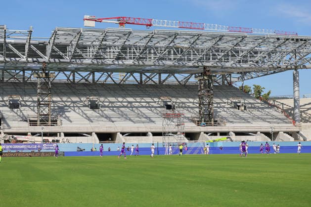 IPA88189773 - Artemio Franchi Stadium under construction during the Serie A soccer match between ACF Fiorentina and Torino FC at Stadio Artemio Franchi, Florence, Italy  Copyright: xFrancescoxFarina IPAxSportx xx 88189773