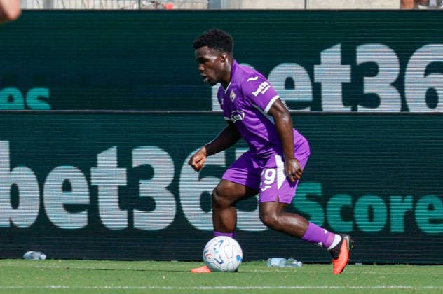 IPA88189781 - Gnonto (No. 29, Fiorentina) during the Serie A soccer match between ACF Fiorentina and Torino FC at Stadio Artemio Franchi in Florence, Italy  Copyright: xFrancescoxFarina IPAxSportx xx 88189781