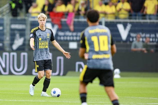 IJMUIDEN , 06-09-2026 , Buko Stadion , season 2026 2027 , Dutch , eredivisie , match between Telstar and Cambuur , picture shows, SC Cambuur player Billy van Duijl Telstar - Cambuur  x206575650x Copyright: