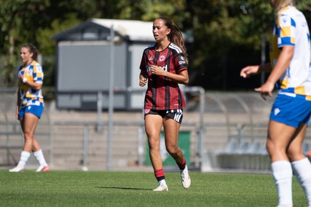 06.09.2026, xhfmx, Fussball 2.Frauen Bundesliga, Eintracht Frankfurt II - Carl-Zeiss Jena Amira Dahl (Eintracht Frankfurt, 11) Frankfurt am Main *** September 6, 2026, xhfmx, Women s Bundesliga 2, Eintracht Frankfurt II vs. Carl Zeiss Jena, Amira Dahl (Eintracht Frankfurt), 11, Frankfurt am Main