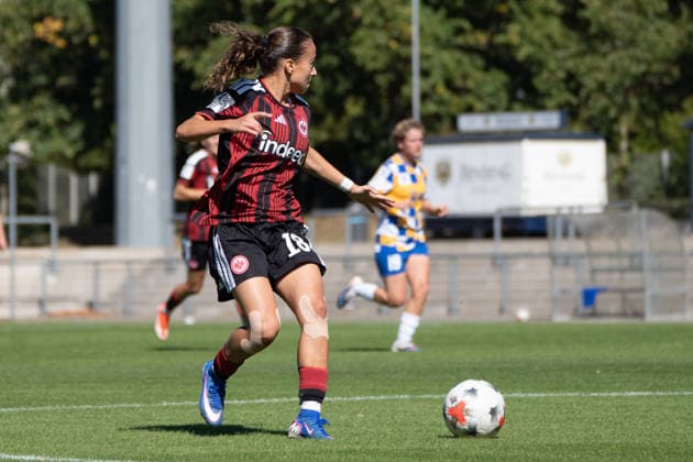 06.09.2026, xhfmx, Fussball 2.Frauen Bundesliga, Eintracht Frankfurt II - Carl-Zeiss Jena Ela Demirbas (Eintracht Frankfurt, 18) Frankfurt am Main *** September 6, 2026, xhfmx, Women s Bundesliga 2, Eintracht Frankfurt II vs. Carl Zeiss Jena, Ela Demirbas (Eintracht Frankfurt), 18, Frankfurt am Main