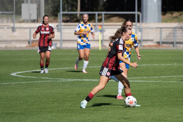 06.09.2026, xhfmx, Fussball 2.Frauen Bundesliga, Eintracht Frankfurt II - Carl-Zeiss Jena Ela Demirbas (Eintracht Frankfurt, 18) Frankfurt am Main *** September 6, 2026, xhfmx, Women s Bundesliga 2, Eintracht Frankfurt II vs. Carl Zeiss Jena, Ela Demirbas (Eintracht Frankfurt), 18, Frankfurt am Main