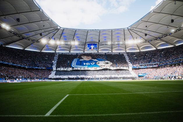 1. Bundesliga: Hamburger SV vs. 1. FSV Mainz 05, 06.09.2026 Choreografie Hamburger SV, Nordtribüne, Kevin Keegan Superstar; Fußball, 1. Bundesliga, 2. Spieltag: Hamburger SV vs. 1. FSV Mainz 05 am 06.09.2026 im Volksparkstadion, Hamburg DFL REGULATIONS PROHIBIT ANY USE OF PHOTOGRAPHS AS IMAGE SEQUENCES AND OR QUASI-VIDEO. *** 1 Bundesliga: Hamburger SV vs. 1 FSV Mainz 05, September 6, 2026; Choreography by Hamburger SV, North Stand, Kevin Keegan Superstar Soccer, 1 Bundesliga, Matchday 2: Hamburger SV vs. 1 FSV Mainz 05 on September 6, 2026, at the Volksparkstadion, Hamburg. DFL regulations prohibit any use of photographs as image sequences and or quasi-video. Copyright: xBEAUTIFULxSPORTS Tonhäuserx