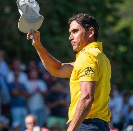 September 6, 2026, Crans-Montana, Valais, Switzerland: Crans-Montana Switzerland, 09 06 2026: RAFA CABRERA BELLO of Span celebrates during Omega European Masters 2026, which is taking place in the famous ski resort that will host the upcoming Alpine World Ski Championships and took plat at Crans-Montana in Valais, Switzerland. Crans-Montana Switzerland - ZUMAd206 0866067663st Copyright: xEricxDubostx