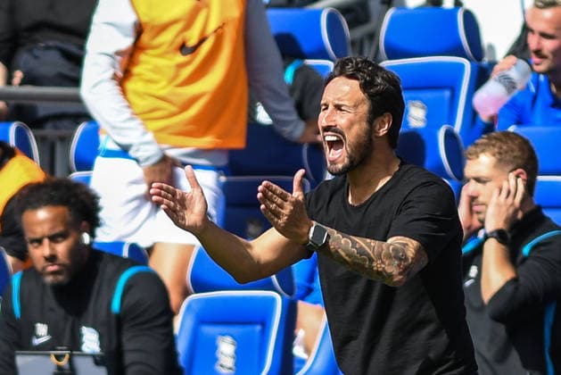 Birmingham City v Wolverhampton Wanderers, Sky Bet Championship, St Andrews @ Knighthead Park, Birmingham, UK - 6 September 2026 Wolverhampton Wanderer s Manager Cesar Peixoto shouts instructions from the touchline , UK NEWSPAPERS OUT Copyright: xRichardxBowcottx