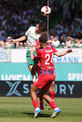 Faton Ademi, Fürth, im Hinrundenspiel der Saison 2026 2027 zwischen SpVgg Greuther Fürth und 1. FC Heidenheim 1846 (0:1) in Fürth; 06 09 2026; - *** Faton Ademi, Fürth, in the first-half match of the 2026–2027 season between SpVgg Greuther Fürth and 1 FC Heidenheim 1846 (0–1) in Fürth on September 6, 2026 
