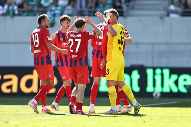 Heidenheim nach dem Hinrundenspiel der Saison 2026 2027 zwischen SpVgg Greuther Fürth und 1. FC Heidenheim 1846 (0:1) in Fürth; 06 09 2026; - *** Heidenheim after the first-half match of the 2026–2027 season between SpVgg Greuther Fürth and 1 FC Heidenheim 1846 (0–1) in Fürth on September 6, 2026 