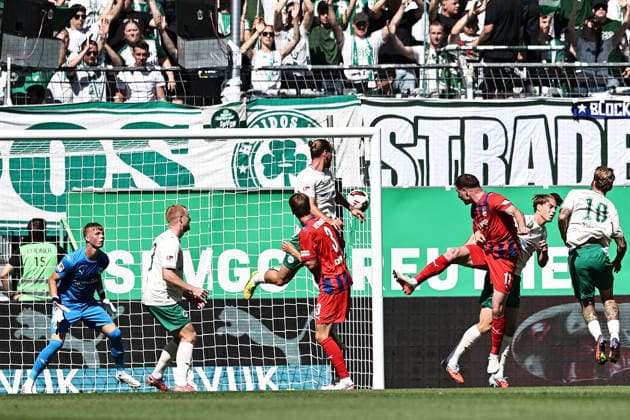 Budu Zivzivadze, HDH, beim 0:1 im Hinrundenspiel der Saison 2026 2027 zwischen SpVgg Greuther Fürth und 1. FC Heidenheim 1846 (0:1) in Fürth; 06 09 2026; - *** Budu Zivzivadze, HDH, during the 0–1 first-half match of the 2026–2027 season between SpVgg Greuther Fürth and 1 FC Heidenheim 1846 in Fürth on June 9, 2026 