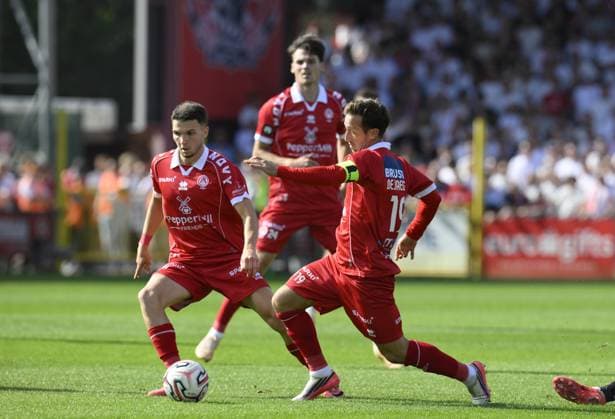 RECORD DATE NOT STATED Kortrijk s Brecht Dejaegere is pictured during a soccer match between KV Kortrijk and SV Zulte Waregem, Sunday 6 September 2026 in Kortrijk, on day 5 of the 2026-2027 Jupiler Pro League first division of the Belgian championship. JOHNxTHYS  x185445895x