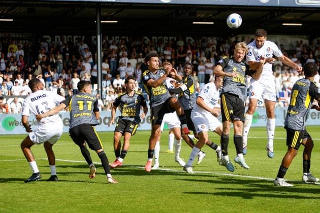 IJMUIDEN , 06-09-2026 , Buko Stadion , season 2026 2027 , Dutch , eredivisie , match between Telstar and Cambuur , picture shows, Telstar player Emirhan Demircan Telstar - Cambuur  x206581219x Copyright: