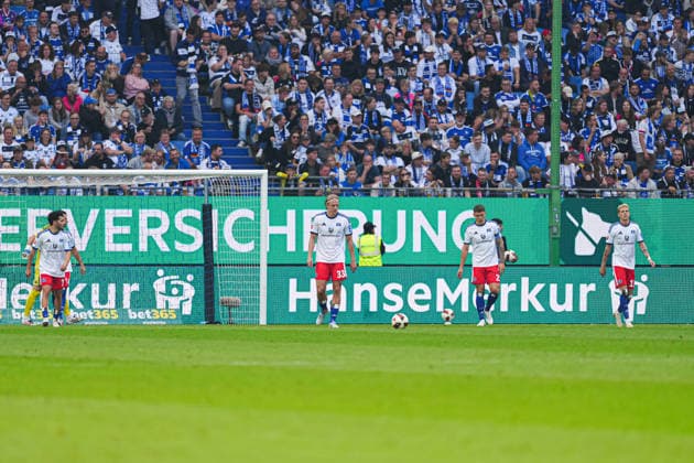 Enttäuschung Hamburger SV nach Tor zum 0:3 Phillip Tietz (1. FSV Mainz 05, 09) GER, Hamburger SV vs. 1. FSV Mainz 05, Fußball, 1. Bundesliga, Spieltag 02, Saison 2026 2027, 06.09.2026 DFL REGULATIONS PROHIBIT ANY USE OF PHOTOGRAPHS AS IMAGE SEQUENCES AND OR QUASI-VIDEO GER, Hamburger SV vs. 1. FSV Mainz 05, Fußball, 1. Bundesliga, Spieltag 02, Saison 2026 2027, 06.09.2026 Hamburg *** Disappointment for Hamburger SV after Phillip Tietz’s goal to make it 0–3, 1 FSV Mainz 05, September 9, GER, Hamburger SV vs. 1 FSV Mainz 05, Soccer, Bundesliga 1, Matchday 2, 2026–2027 Season, September 6, 2026 DFL regulations prohibit any use of photographs as image sequences and or quasi-video GER, Hamburger SV vs. 1. FSV Mainz 05, soccer, 1. Bundesliga, Matchday 02, 2026–2027 season, September 6, 2026, Hamburg Copyright: xEibner-Pressefoto MarcelxvonxFehrnx EP_MFN