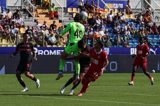 September 6, 2026, Monza: Parma™s Edoardo Corvi in action during the italian soccer Serie A match between Parma Calcio 1913 vs AC Monza on sept. 6, 2026 at the Stadio Ennio Tardini in Parma, Italy. ANSA Soccer: Serie A; Parma Vs Monza  - ZUMAa110 20260906_zaf_a110_078 Copyright: xLorenzoxCattanix