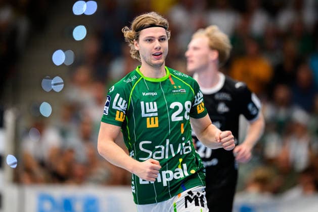 Goeppingen: HBL - 26 27 - Frisch Auf Goeppingen - THW Kiel Franko Lastro (Goeppingen) Goeppingen EWS Arena Baden-Württemberg Deutschland