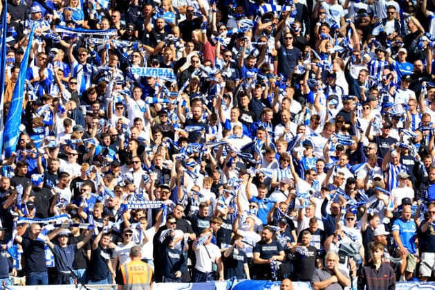 06.09.2026, DEU GER, Fussball , 2.Fussballbundesliga , Spieltag, Saison 2026 2027, Berliner Olympiastadion, Hertha BSC vs. 1.FC Magdeburger Hertha-BSC Fans, Zuschauer, Besucher 2. Liga: DFB DFL regulations prohibit any use of photographs as image sequences and or quasi-video) Berlin Berliner Olympiastadion Berlin Deutschland *** September 6, 2026, Germany, Soccer, 2. Bundesliga, Matchday, 2026–2027 Season, Berlin Olympic Stadium, Hertha BSC vs. 1. FC Magdeburg; Hertha BSC fans, spectators, visitors; 2. Bundesliga; DFB and DFL regulations prohibit any use of photographs as image sequences and or quasi-video; Berlin, Berlin Olympic Stadium, Berlin, Germany Copyright: xNordphotox xEnglerx