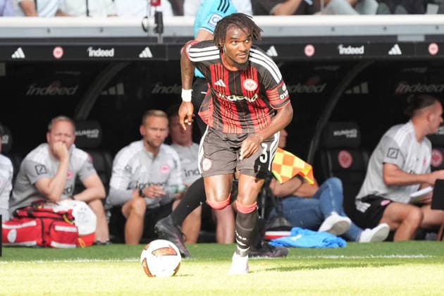 Lilian Brassier (Eintracht Frankfurt) - 06.09.2026 Bundesliga, Saison 26 27: Eintracht Frankfurt vs. FC Augsburg, Deutsche Bank Park, 2. Spieltag *** Lilian Brassier, Eintracht Frankfurt, September 6, 2026, Bundesliga, 2026–2027 season, Eintracht Frankfurt vs. FC Augsburg, Deutsche Bank Park, Matchday 2