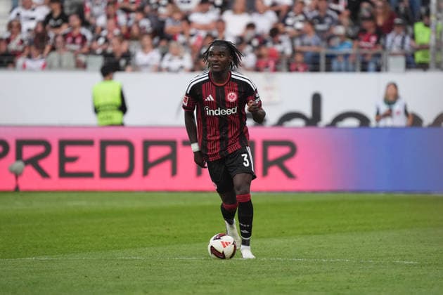 Lilian Brassier (Eintracht Frankfurt) - 06.09.2026 Bundesliga, Saison 26 27: Eintracht Frankfurt vs. FC Augsburg, Deutsche Bank Park, 2. Spieltag *** Lilian Brassier, Eintracht Frankfurt, September 6, 2026, Bundesliga, 2026–2027 season, Eintracht Frankfurt vs. FC Augsburg, Deutsche Bank Park, Matchday 2