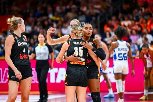 Puerto Rico v Belgium - FIBA Women s Basketball World Cup 2026 BERLIN, GERMANY - SEPTEMBER 06 : Lisowa Mbaka Maxuella small forward of Belgium during the FIBA Women s Basketball World Cup group C phase match between Puerto Rico and Belgium in Berlin on September 6, 2026 in Berlin, Germany, 06 09 2026 Berlin Germany  Copyright: xVincentxKalutx