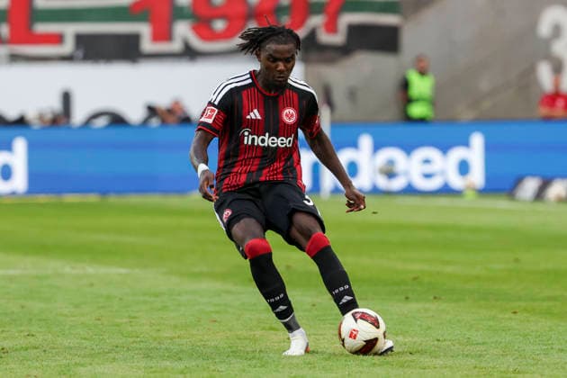 2026.09.06 xjfx Fussball 1. Bundesliga Eintracht Frankfurt - FC Augsburg, Lilian Brassier (Eintracht Frankfurt) in action, with the ball (DFL DFB REGULATIONS PROHIBIT ANY USE OF PHOTOGRAPHS as IMAGE SEQUENCES and or QUASI-VIDEO) *** September 6, 2026 xjfx Soccer 1st Bundesliga Eintracht Frankfurt vs. FC Augsburg, Lilian Brassier Eintracht Frankfurt in action, with the ball DFL DFB REGULATIONS PROHIBIT ANY USE OF PHOTOGRAPHS as IMAGE SEQUENCES and or QUASI-VIDEO Copyright: HMBxMedia JoaquimxFerreira