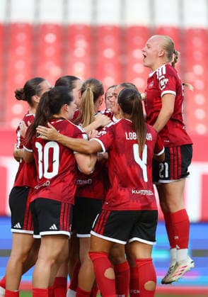 Papai Emöke Torjubel 1-0 , 1.FC Nürnberg-VfB Stuttgart , Frauen Bundesliga , , Fußball , in dem Max Morlock Stadion in Nürnberg , Bayern , Deutschland . September 06 , 2026 . Photo by: Davide Elias IPA Photo Pressefoto DENL Copyright: xDavidexEliasx