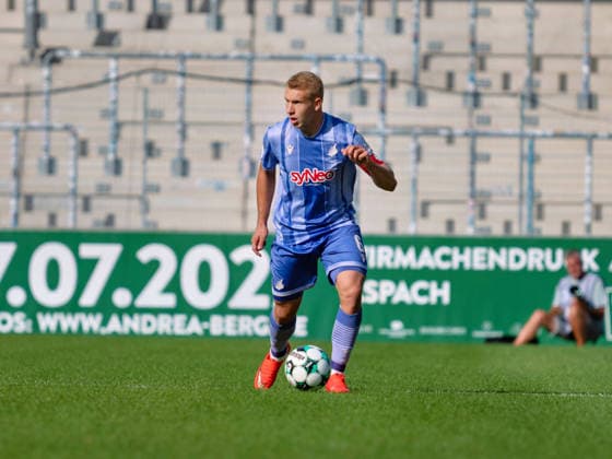 Valentin Laessig (TSG Hoffenheim II, 06) GER, Fussball, SG Sonnenhof Grossaspach vs. TSG Hoffenheim II, 3. Liga, 4. Spieltag, Saison 2026 2027, 06.09.2026 GER, Fussball, SG Sonnenhof Grossaspach vs. TSG Hoffenheim II, 3. Liga, 4. Spieltag, Saison 2026 2027, 06.09.2026 Aspach Copyright: xCarstenxSchweringx EP_CSG