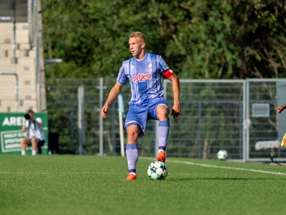 Valentin Laessig (TSG Hoffenheim II, 06) am Ball GER, Fussball, SG Sonnenhof Grossaspach vs. TSG Hoffenheim II, 3. Liga, 4. Spieltag, Saison 2026 2027, 06.09.2026 GER, Fussball, SG Sonnenhof Grossaspach vs. TSG Hoffenheim II, 3. Liga, 4. Spieltag, Saison 2026 2027, 06.09.2026 Aspach Copyright: xCarstenxSchweringx EP_CSG