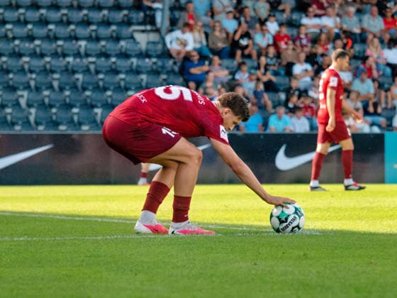 Antonis Aidonis (SG Sonnenhof Grossaspch, 15) GER, Fussball, SG Sonnenhof Grossaspach vs. TSG Hoffenheim II, 3. Liga, 4. Spieltag, Saison 2026 2027, 06.09.2026 GER, Fussball, SG Sonnenhof Grossaspach vs. TSG Hoffenheim II, 3. Liga, 4. Spieltag, Saison 2026 2027, 06.09.2026 Aspach Copyright: xCarstenxSchweringx EP_CSG