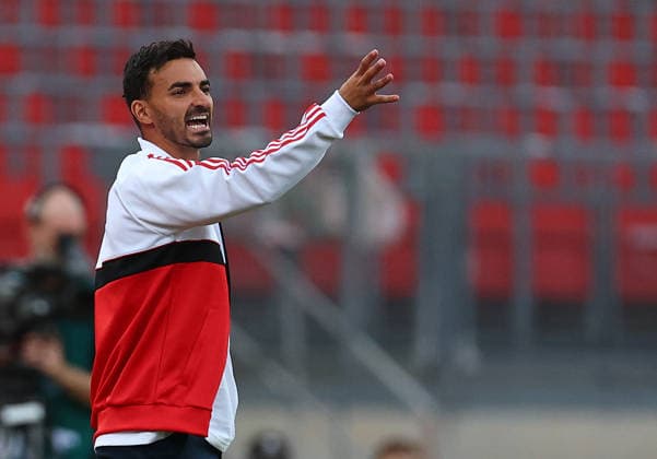Adlani Omar Trainer FCN , 1.FC Nürnberg-VfB Stuttgart , Frauen Bundesliga , , Fußball , in dem Max Morlock Stadion in Nürnberg , Bayern , Deutschland . September 06 , 2026 . Photo by: Davide Elias IPA Photo Pressefoto DENL Copyright: xDavidexEliasx